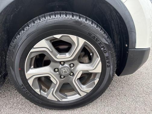 White Diamond Pearl 2017 Honda CR-V EX-L