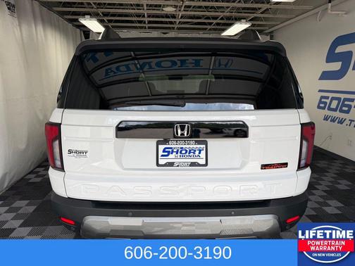 Platinum White Pearl 2026 Honda Passport AWD TrailSport