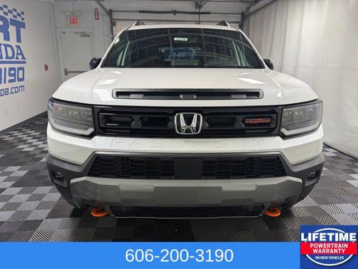 Platinum White Pearl 2026 Honda Passport AWD TrailSport