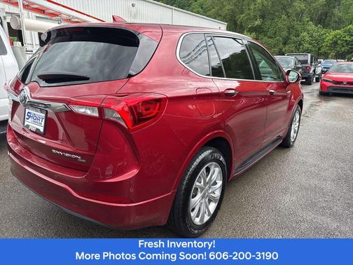 Chili Red Metallic 2020 Buick Envision AWD Preferred