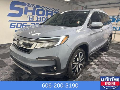 Sonic Gray Pearl 2022 Honda Pilot AWD Elite