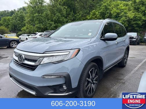 Sonic Gray Pearl 2022 Honda Pilot AWD Elite