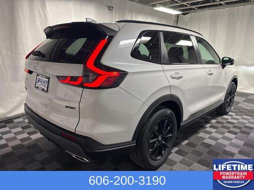 Platinum White Pearl 2026 Honda CR-V Hybrid Sport-L AWD