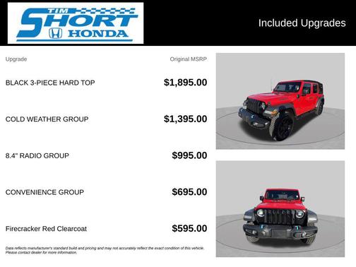 Firecracker Red Clearcoat 2023 Jeep Wrangler 4xe Willys