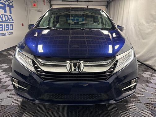 Obsidian Blue Pearl 2018 Honda Odyssey Elite