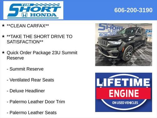 2023 Jeep Grand Cherokee Summit