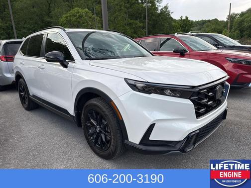 Platinum White Pearl 2024 Honda CR-V Hybrid Sport AWD