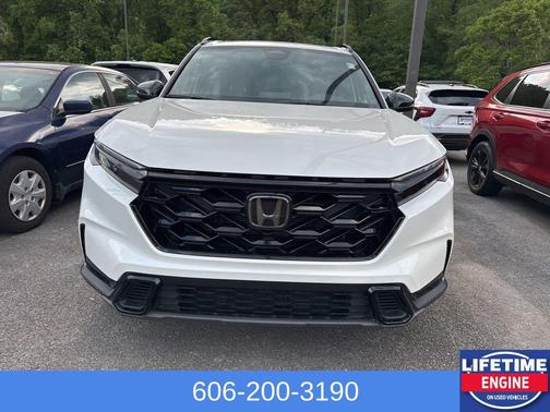 Platinum White Pearl 2024 Honda CR-V Hybrid Sport AWD
