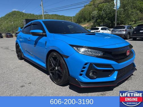 Boost Blue Pearl 2020 Honda Civic Type R Touring