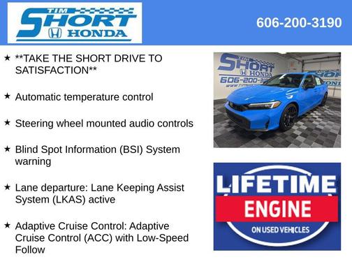 2026 Honda Civic Sport