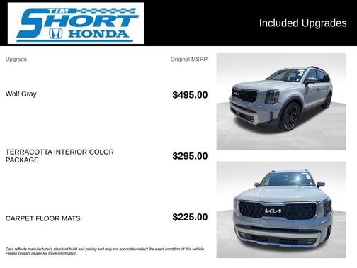 Wolf Gray 2023 Kia Telluride SX X-Line