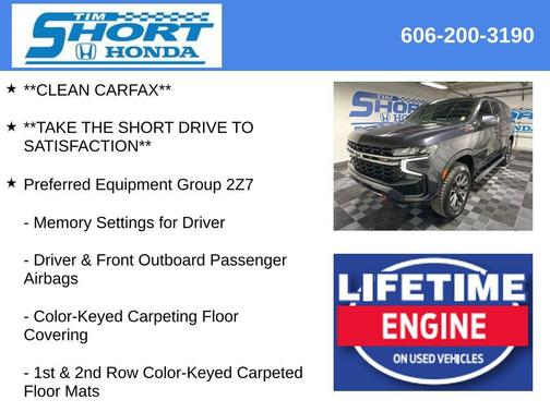 2022 Chevrolet Tahoe 4WD Z71