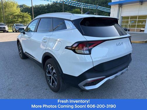 Snow White Pearl 2023 Kia Sportage Hybrid EX