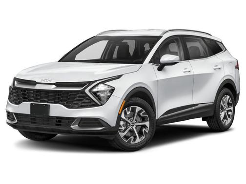 Snow White Pearl 2023 Kia Sportage Hybrid EX