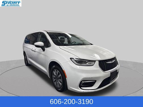 Bright White Clearcoat 2023 Chrysler Pacifica Hybrid Touring L