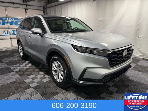 Solar Silver Metallic 2026 Honda CR-V LX AWD