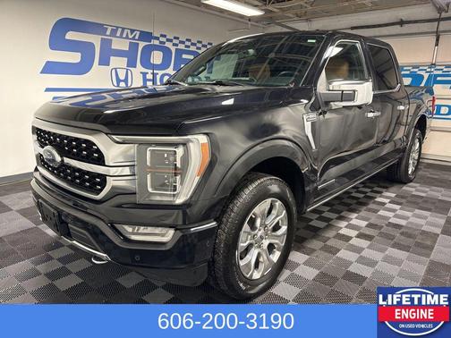 Agate Black Metallic 2023 Ford F-150 Platinum
