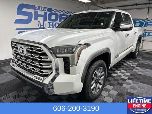 Wind Chill Pearl 2025 Toyota Tundra 1794 Edition