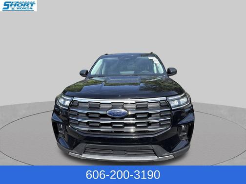Agate Black Metallic 2025 Ford Explorer Active