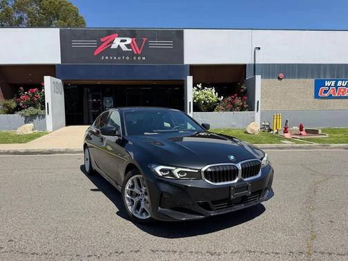 Black 2025 BMW 330 330i