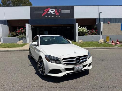 White 2017 Mercedes-Benz C-Class Luxury