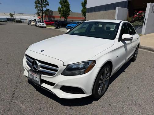 White 2017 Mercedes-Benz C-Class Luxury