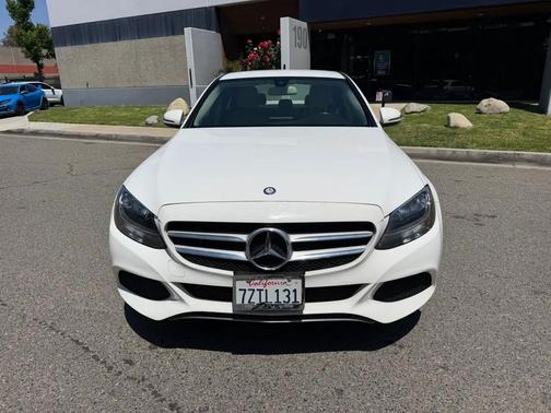 White 2017 Mercedes-Benz C-Class Luxury