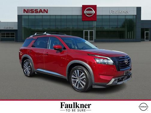 Scarlet Ember 2022 Nissan Pathfinder Platinum