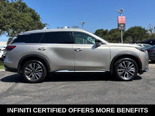 Warm Titanium 2026 INFINITI QX60 LUXE