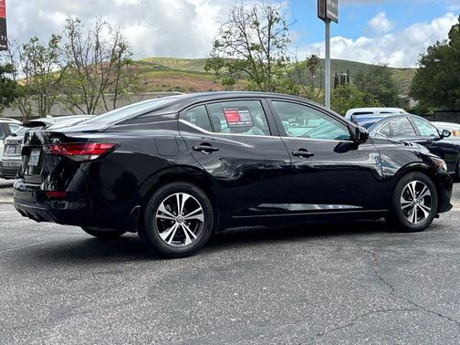 Super Black 2023 Nissan Sentra SV