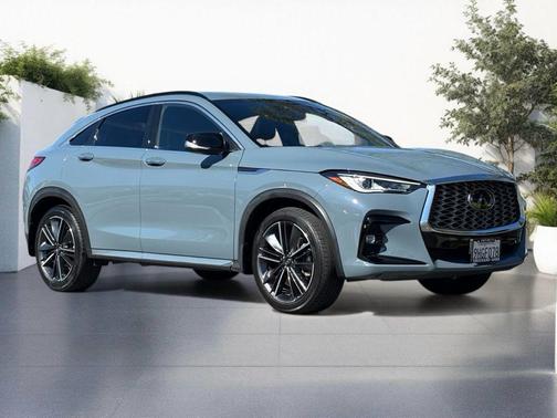 Slate Gray 2023 INFINITI QX55 LUXE