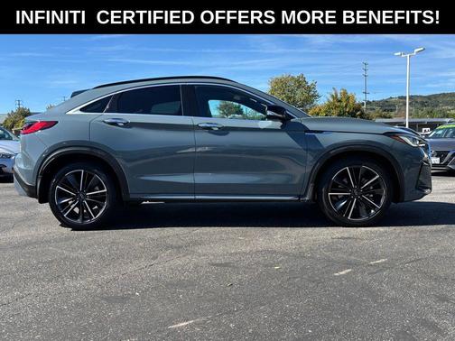 Slate Gray 2023 INFINITI QX55 LUXE