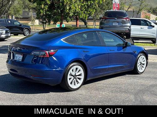Deep Blue Metallic 2021 Tesla Model 3 Standard Range Plus