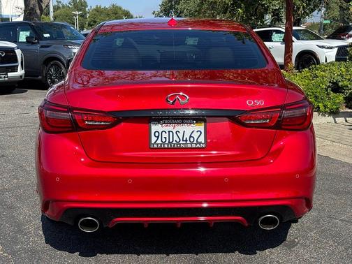 Dynamic Sunstone Red 2023 INFINITI Q50 3.0t SENSORY