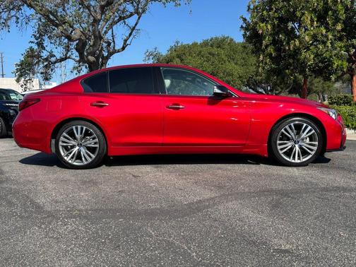 Dynamic Sunstone Red 2023 INFINITI Q50 3.0t SENSORY