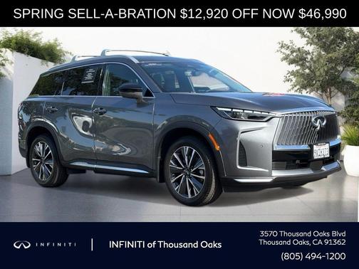 Graphite Shadow 2026 INFINITI QX60 Luxe