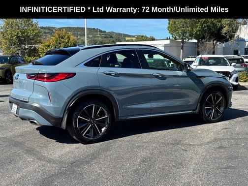 Slate Gray 2023 INFINITI QX55 LUXE