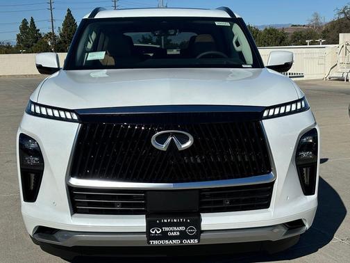 Radiant White 2027 INFINITI QX80 Luxe