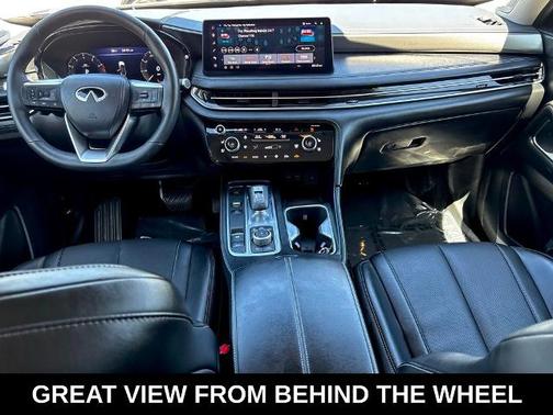 Warm Titanium 2026 INFINITI QX60 LUXE