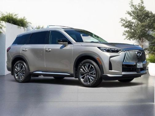 Warm Titanium 2026 INFINITI QX60 LUXE