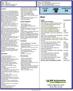 2022 Chevrolet Malibu 1LS