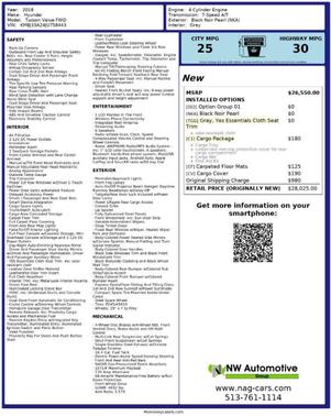 2018 Hyundai TUCSON Value