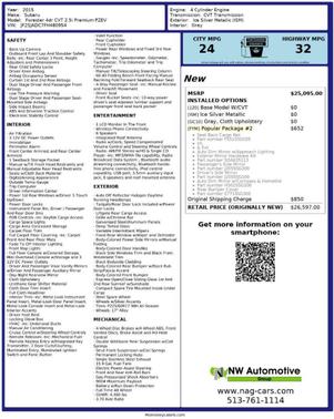 2015 Subaru Forester 2.5i Premium