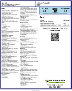 2015 Audi Q7 3.0T Premium