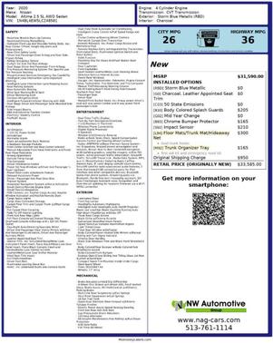 2020 Nissan Altima 2.5 SL