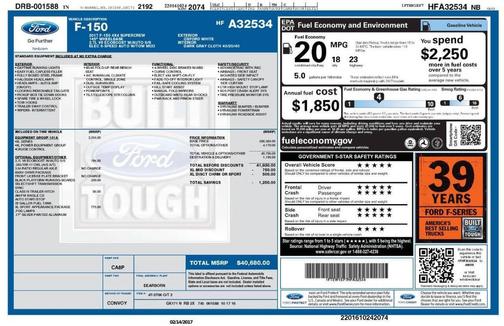 2017 Ford F-150 XL