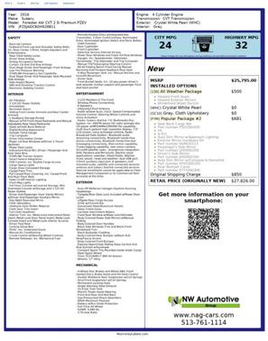 2016 Subaru Forester 2.5i Premium