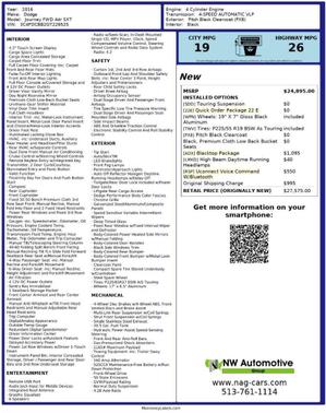 2016 Dodge Journey SXT