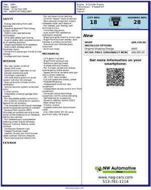 2004 Jaguar XJ Vanden Plas