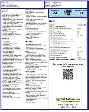 2017 Mercedes-Benz GLA 250 Base